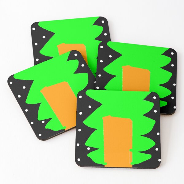 Item preview, Pinus Tree Snow White Black designed and sold by adriansyshop.