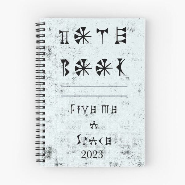 Item preview, cuneiform writing- note book designed and sold by Bms1996.