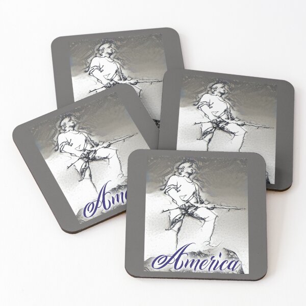 Item preview, "America" Minuteman Soldier designed and sold by AmericaFreedom.