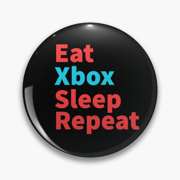 Item preview, Eat Xbox sleep repeat-funny red and blue designed and sold by Master4art.