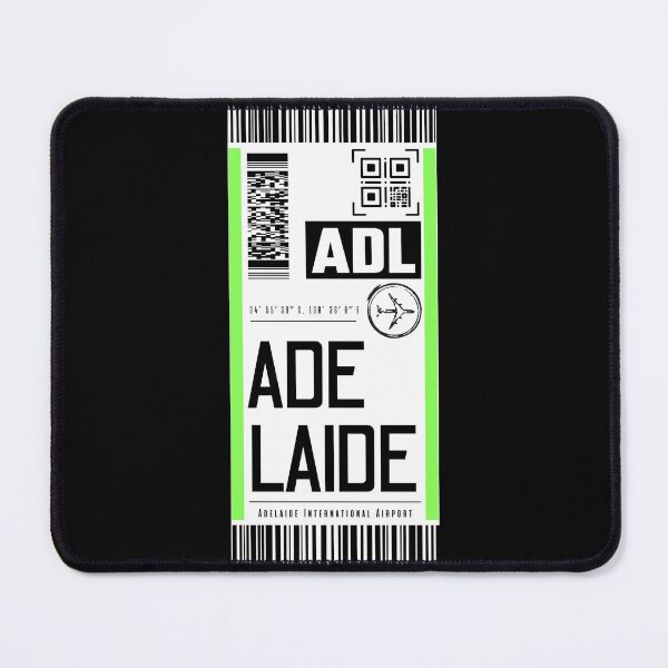 Item preview, ADELAIDE ADL classique luggage tag airport stickers designed and sold by LeddsoDello.