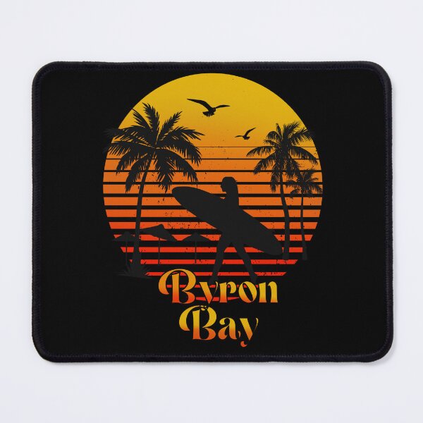 Item preview, Retro Byron bay sunset surfer design designed and sold by TipTopTapo.