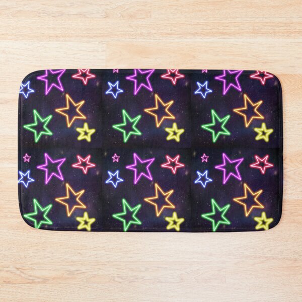 Item preview, Rainbow space stars designed and sold by LimeAnaconda.