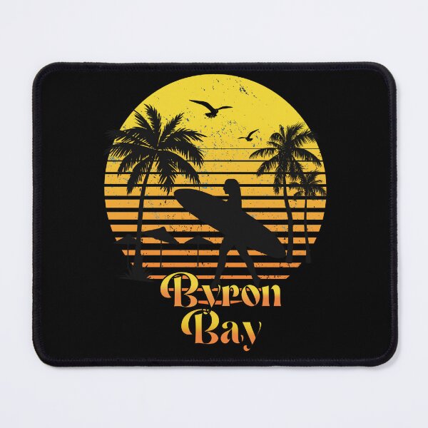 Item preview, Retro Byron bay sunset surfer design designed and sold by TipTopTapo.