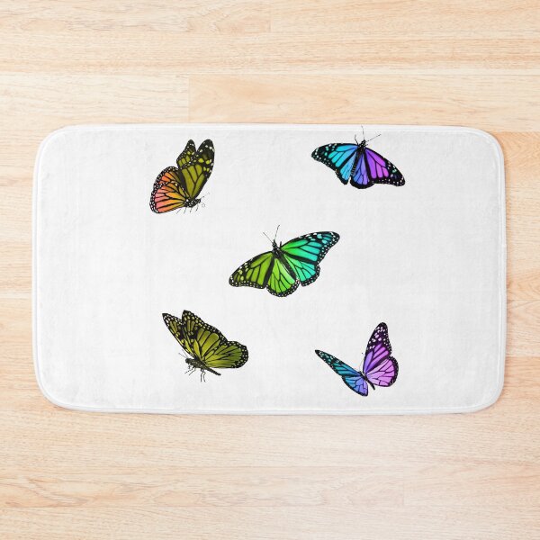 Item preview, Rainbow Butterflies Sticker Pack designed and sold by casserolestan.