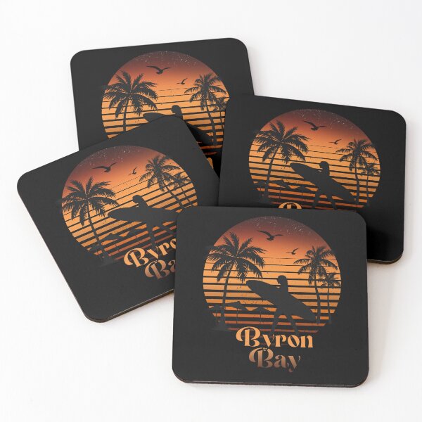 Item preview, Retro Byron bay sunset surfer design  designed and sold by TipTopTapo.