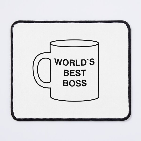 Item preview, World's Best Boss - The Office Mug designed and sold by maura41.