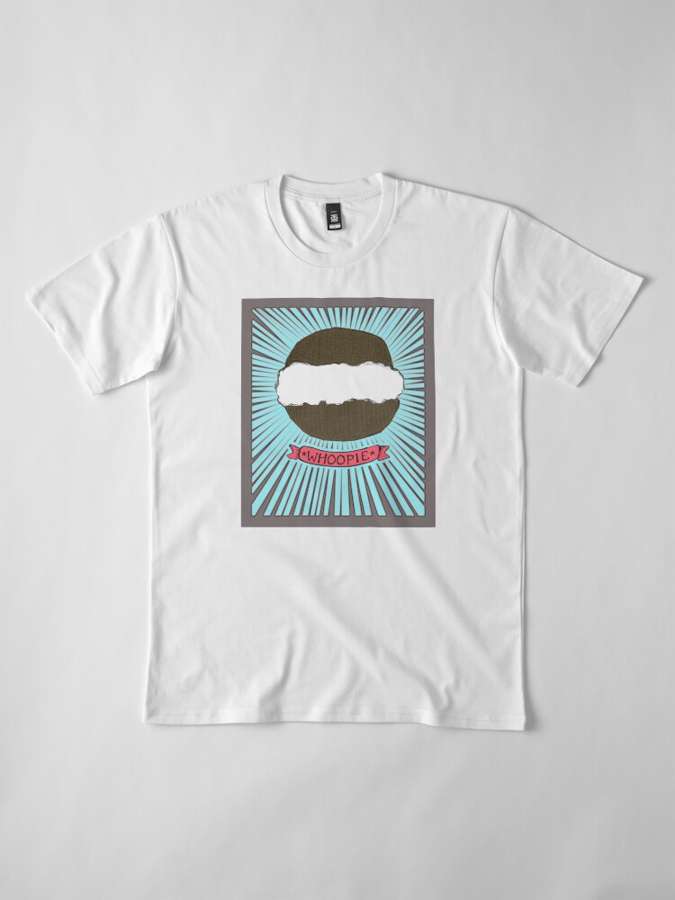 Alternate view of Whoopie! Whoopie Pies on Aqua Premium T-Shirt