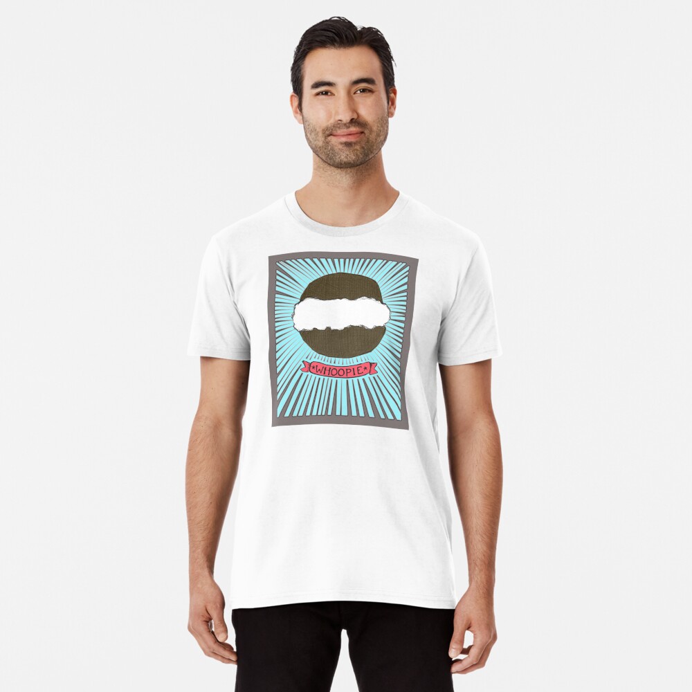 Whoopie! Whoopie Pies on Aqua Premium T-Shirt