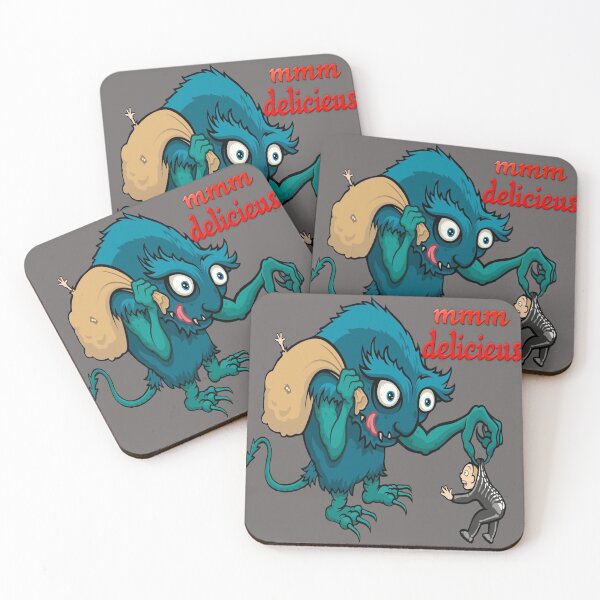 Item preview, Monsters eat human meat funny and panic world designed and sold by AssamFT.