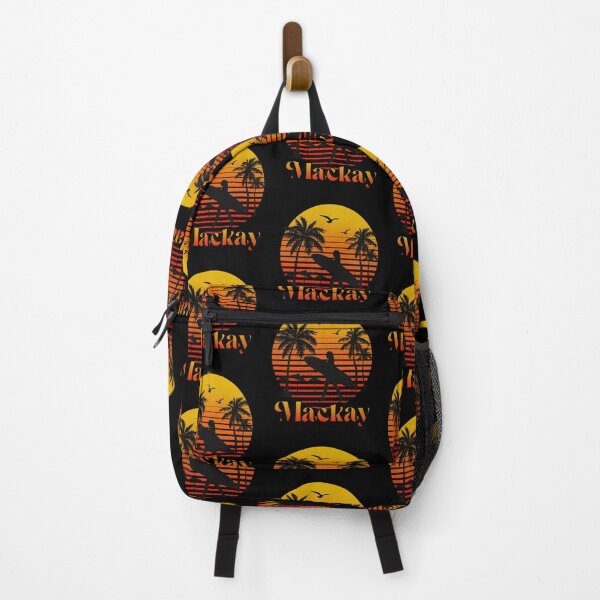 Item preview, Retro Mackay sunset surfer design designed and sold by TipTopTapo.