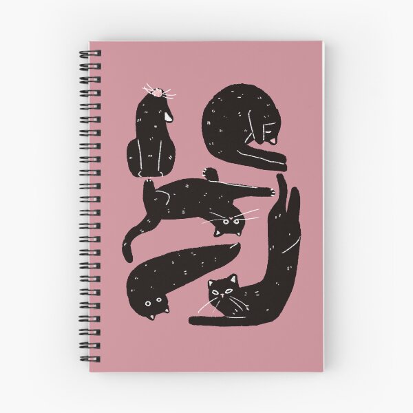 Item preview, Strange Black Cats Maroon Background designed and sold by aymeigh.