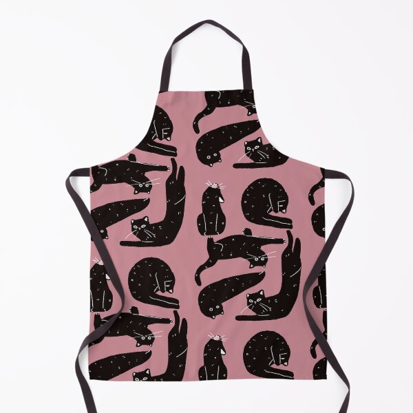 Item preview, Strange Black Cats Maroon Background designed and sold by aymeigh.