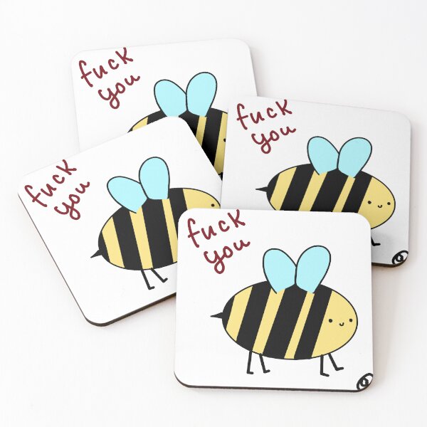 Item preview, f**k you bee with legs  designed and sold by Adrian Walden.