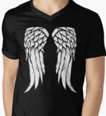 Daryl Dixon Wings - Zombie Men's V-Neck T-Shirt