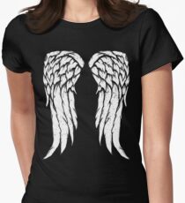 Daryl Dixon Wings - Zombie Women's Fitted T-Shirt