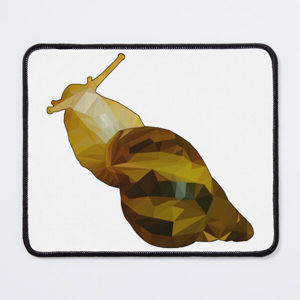 Item preview, Achatina reticulata low poly style designed and sold by AikasHeaven.