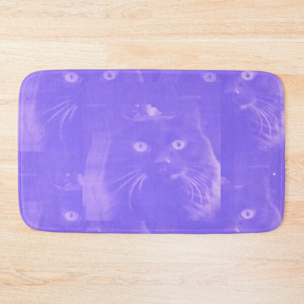 Item preview, Black Cat Overlay Tile Amethyst designed and sold by India2022.