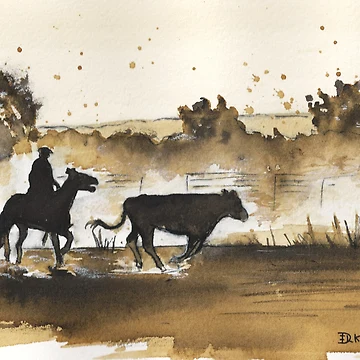 Artwork thumbnail, The Straggler by Dianne  Ilka