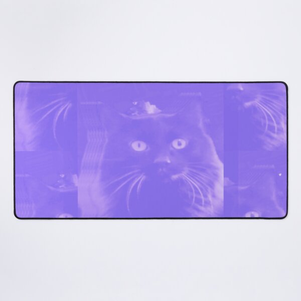 Item preview, Black Cat Overlay Tile Amethyst designed and sold by India2022.