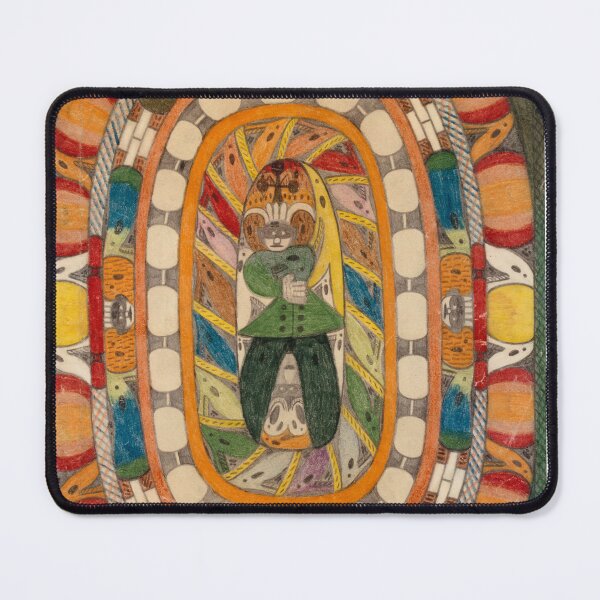 Item preview, Adolf Wölfli  The Bandaisan, volcano and giant glacier in Japan designed and sold by TeeARTHY.