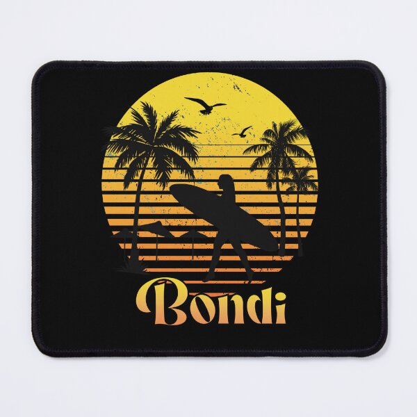 Item preview, Retro Bondi sunset surfer design  designed and sold by TipTopTapo.