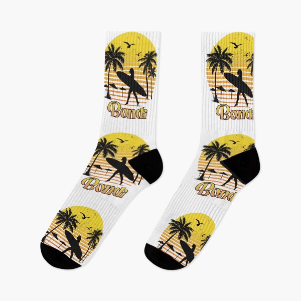 Item preview, Retro Bondi sunset surfer design  designed and sold by TipTopTapo.