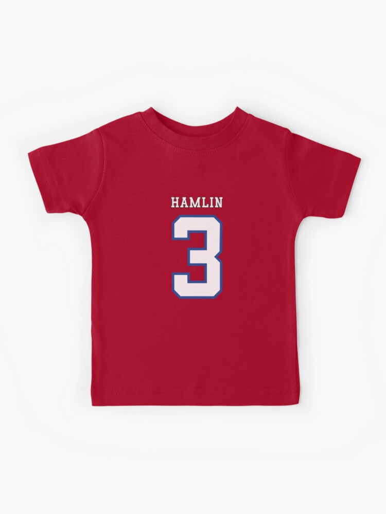 Love for Damar Hamlin 3 Pray for Damar Damar Hamlin Football Kids T-Shirt