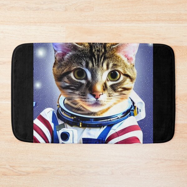 Item preview, Cute Adorable Astronaut Cat wearing a Spacesuit | Space Cat Portrait | Original digital art designed and sold by ArtworkbyEmmy.