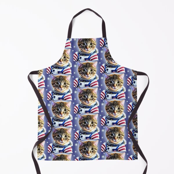 Item preview, Cute Adorable Astronaut Cat wearing a Spacesuit | Space Cat Portrait | Original digital art designed and sold by ArtworkbyEmmy.