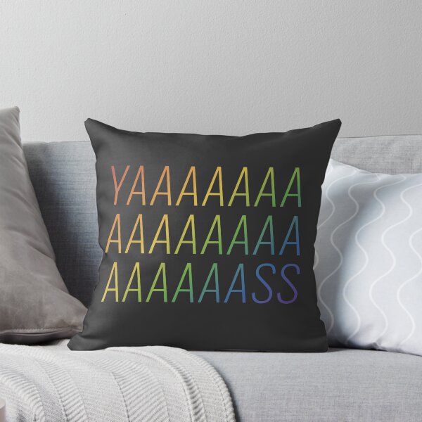 Item preview, Yaass Gay Pride LGBT Rainbow designed and sold by designfirebrand.
