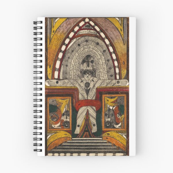 Item preview, Adolf Wölfli Die Kreuzigung meiner Wenigkeit, auf der Biskaya,=Haven=Insel, im stillen Ozean, im Späht=Sommer, 1,876 designed and sold by TeeARTHY.