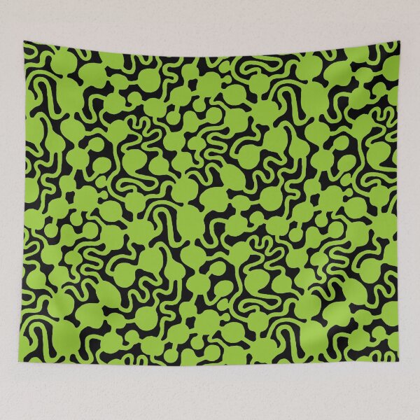 Item preview, Perpetual Ant Farm v2 - Martian Green on Black designed and sold by Artberry.