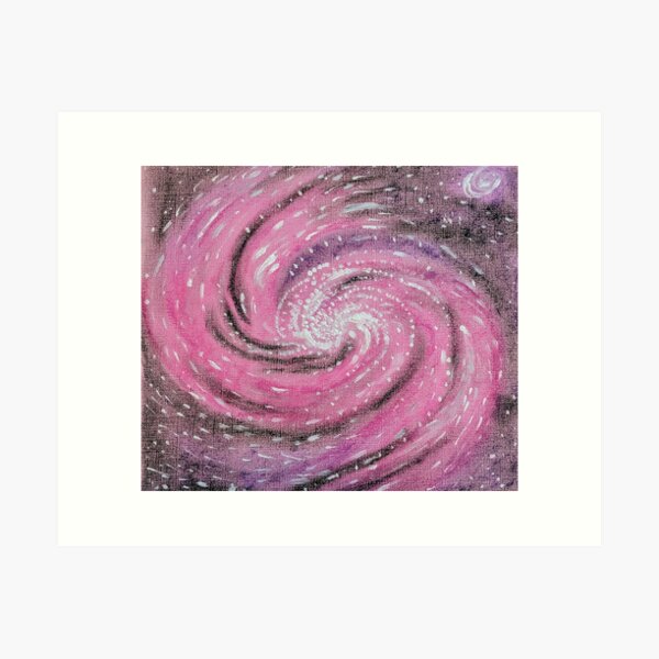 Pink Nebula Art Print