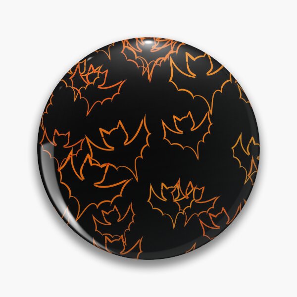 Item preview, Scattered bats - Black background designed and sold by FinapplePudding.