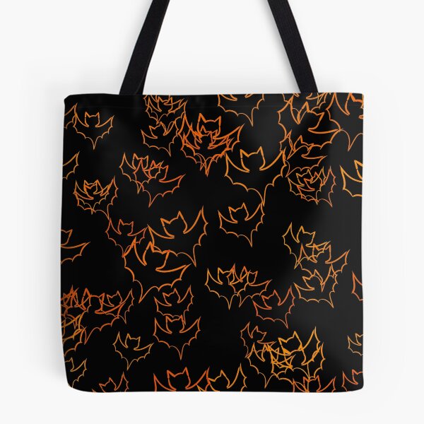 Item preview, Scattered bats - Black background designed and sold by FinapplePudding.