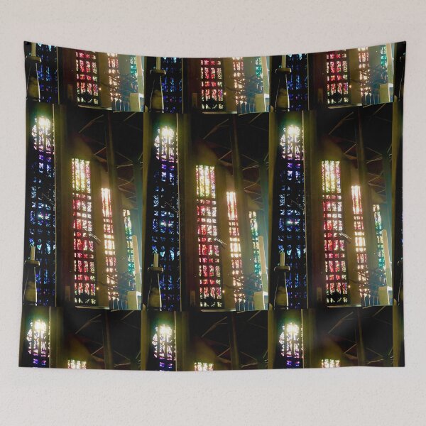 Item preview, Colourful Coventry Cathedral Great Glass designed and sold by KazM.