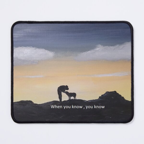 Item preview, man and his best friend  designed and sold by lumuart.