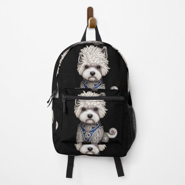 Item preview, Bichons Frise Dog Christmas Celebration 3 designed and sold by AnadAA.
