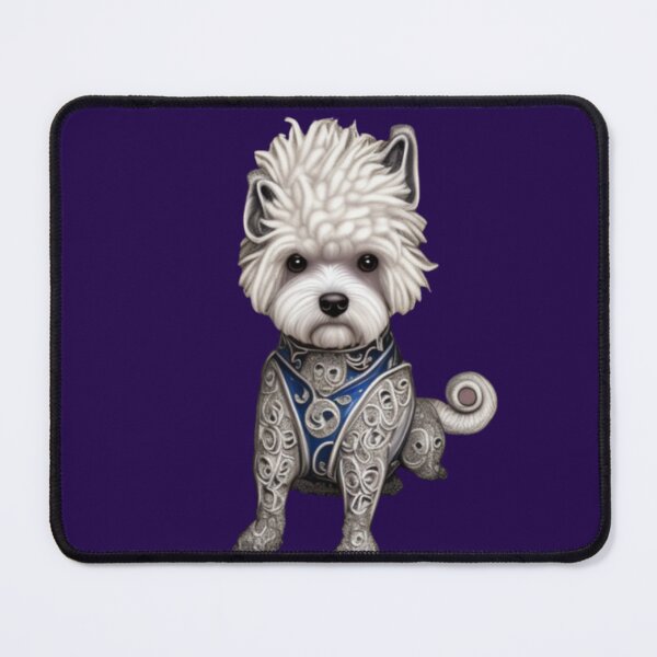 Item preview, Bichons Frise Dog Christmas Celebration 3 designed and sold by AnadAA.