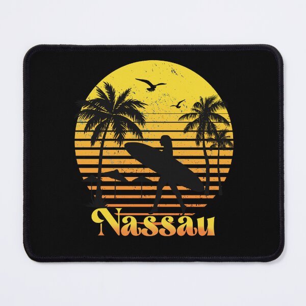 Item preview, Retro Nassau sunset surfer design designed and sold by TipTopTapo.