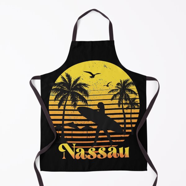Item preview, Retro Nassau sunset surfer design designed and sold by TipTopTapo.