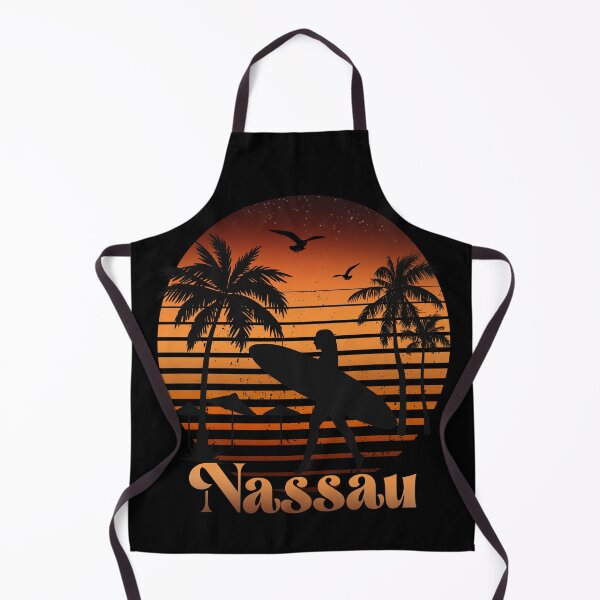 Item preview, Retro Nassau sunset surfer design designed and sold by TipTopTapo.