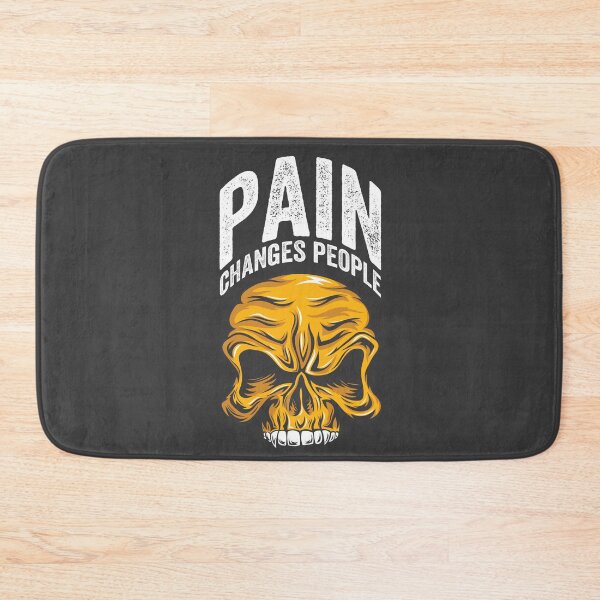 Item preview, Pain Changes People Classic Gothic Skull designed and sold by VIKING  PROJECT.