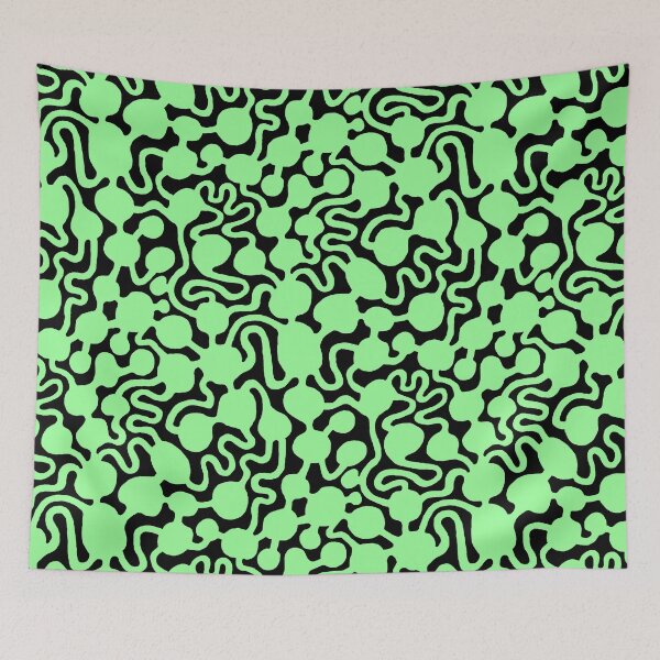 Item preview, Perpetual Ant Farm v2 - Mint Green on Black designed and sold by Artberry.