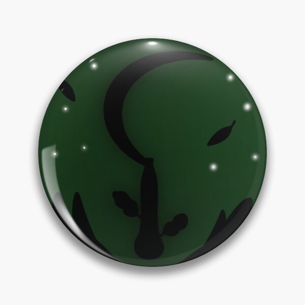 Item preview, D&D Druid class symbol Pins + Stickers designed and sold by CrossedPaws.