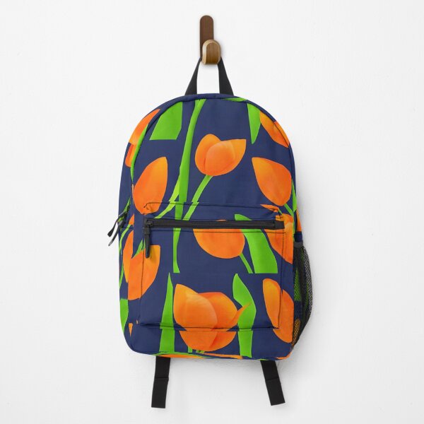 Item preview, Beautiful orange tulips pattern designed and sold by gramizzia.