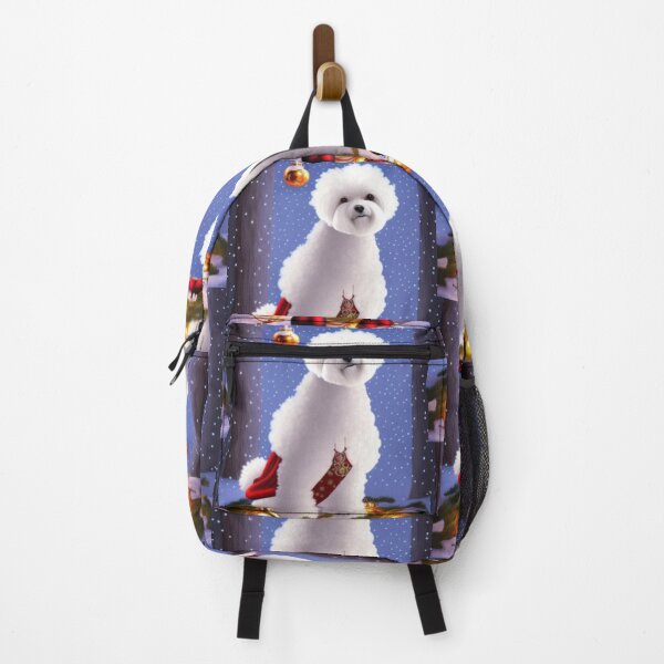 Item preview, Bichons Frise Dog Christmas Celebration 4 designed and sold by AnadAA.