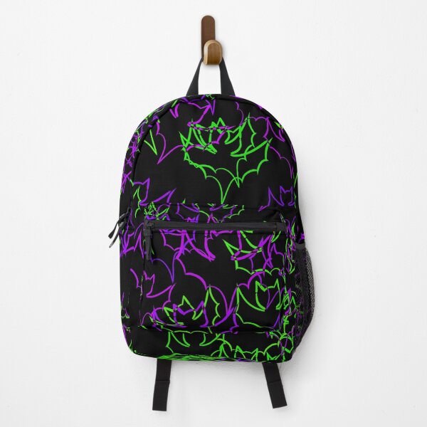 Item preview, Scattered bats - Black background designed and sold by FinapplePudding.
