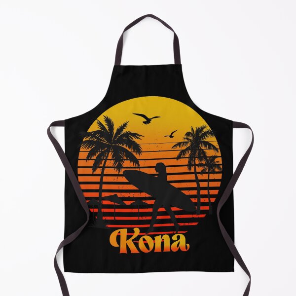 Item preview, Retro Kona sunset surfer design designed and sold by TipTopTapo.
